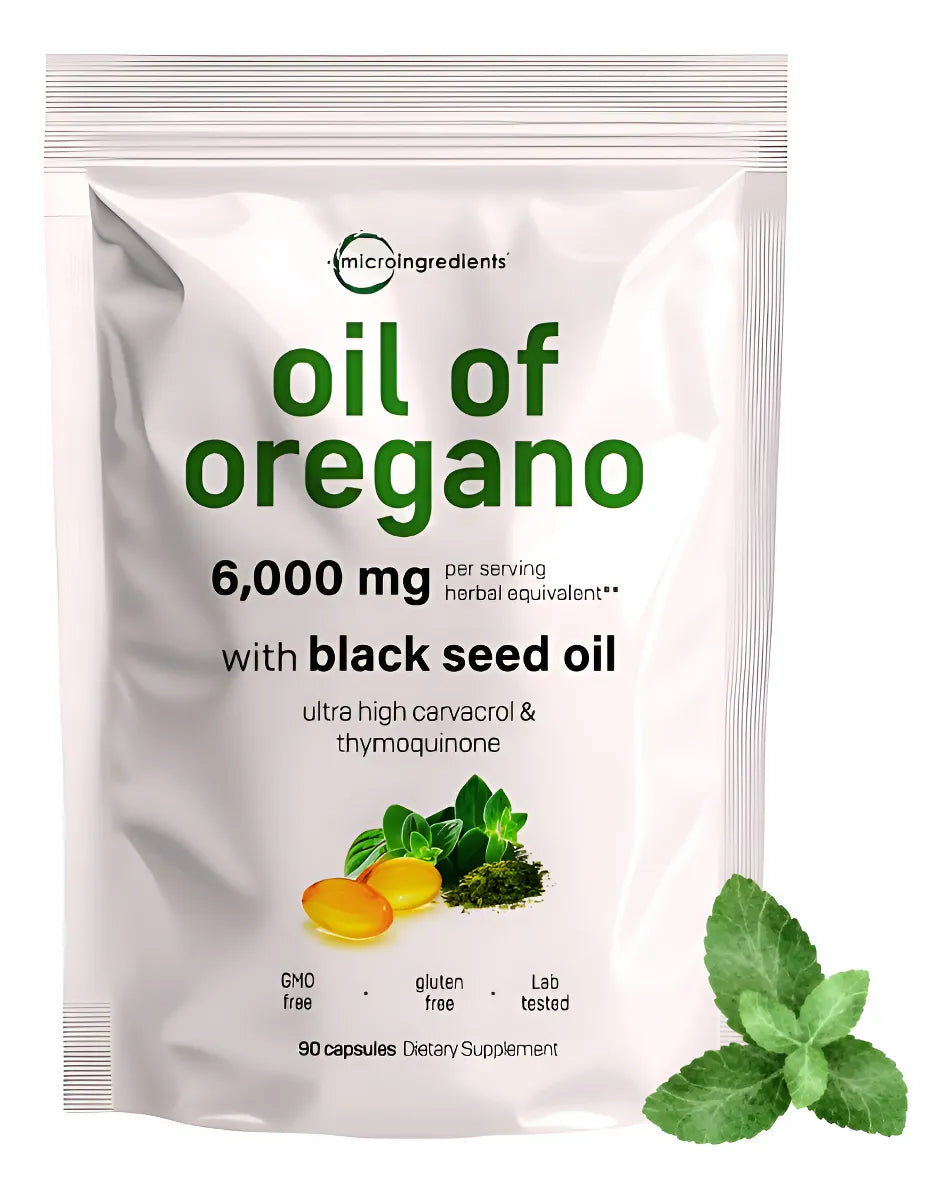 Aceite de Orégano 100% Natural para la Digestión