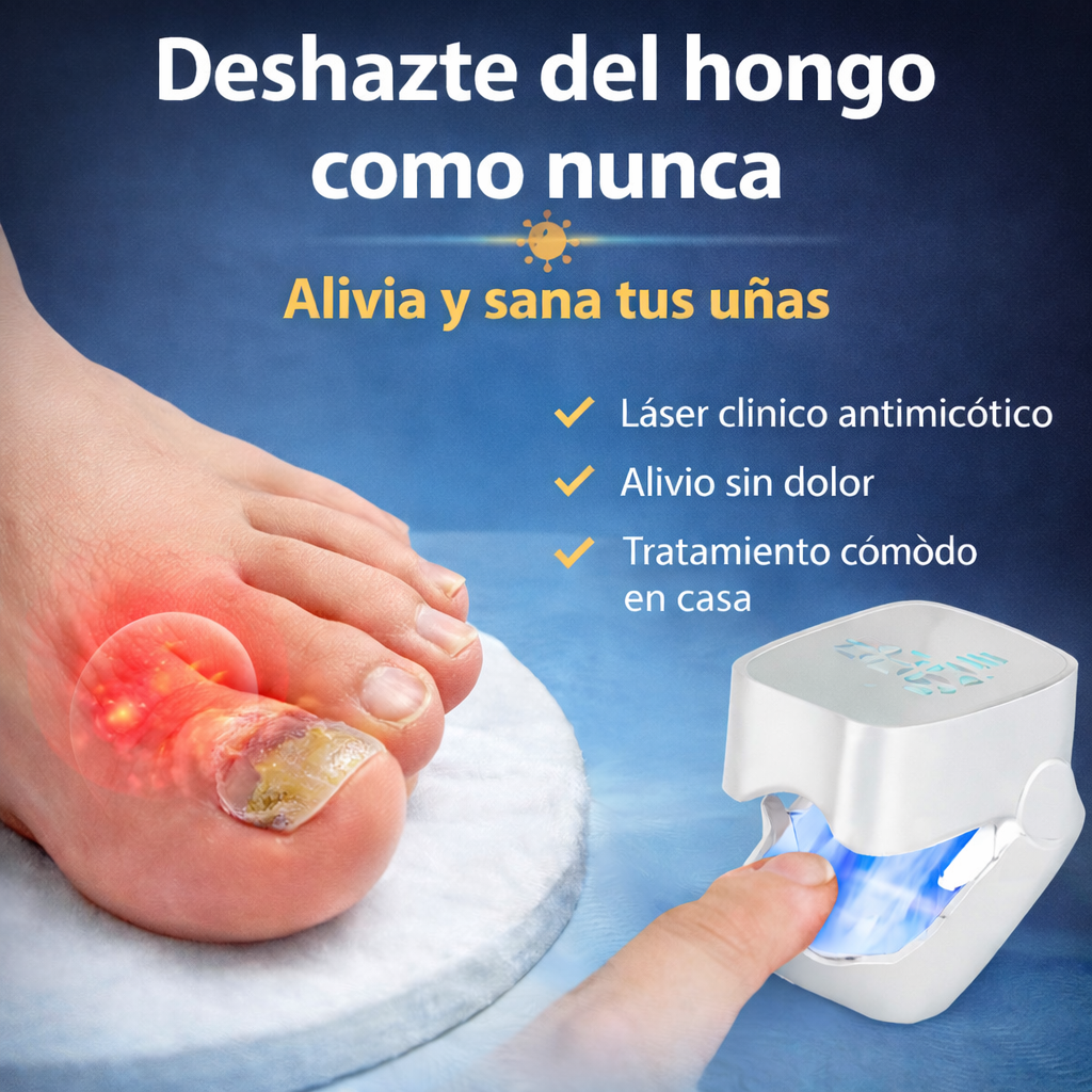 LáserNail - Elimina el hongo desde la raíz y sin dolor
