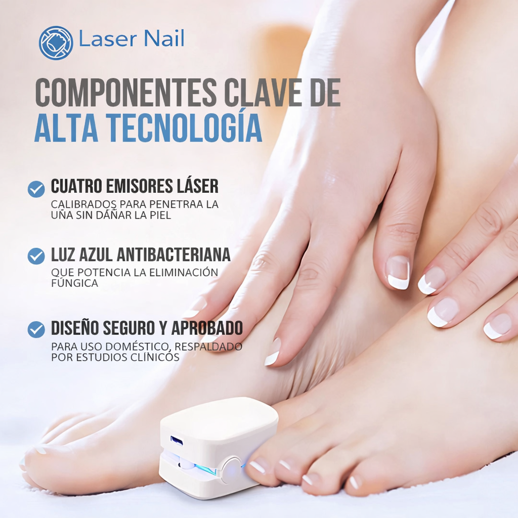 LáserNail - Elimina el hongo desde la raíz y sin dolor